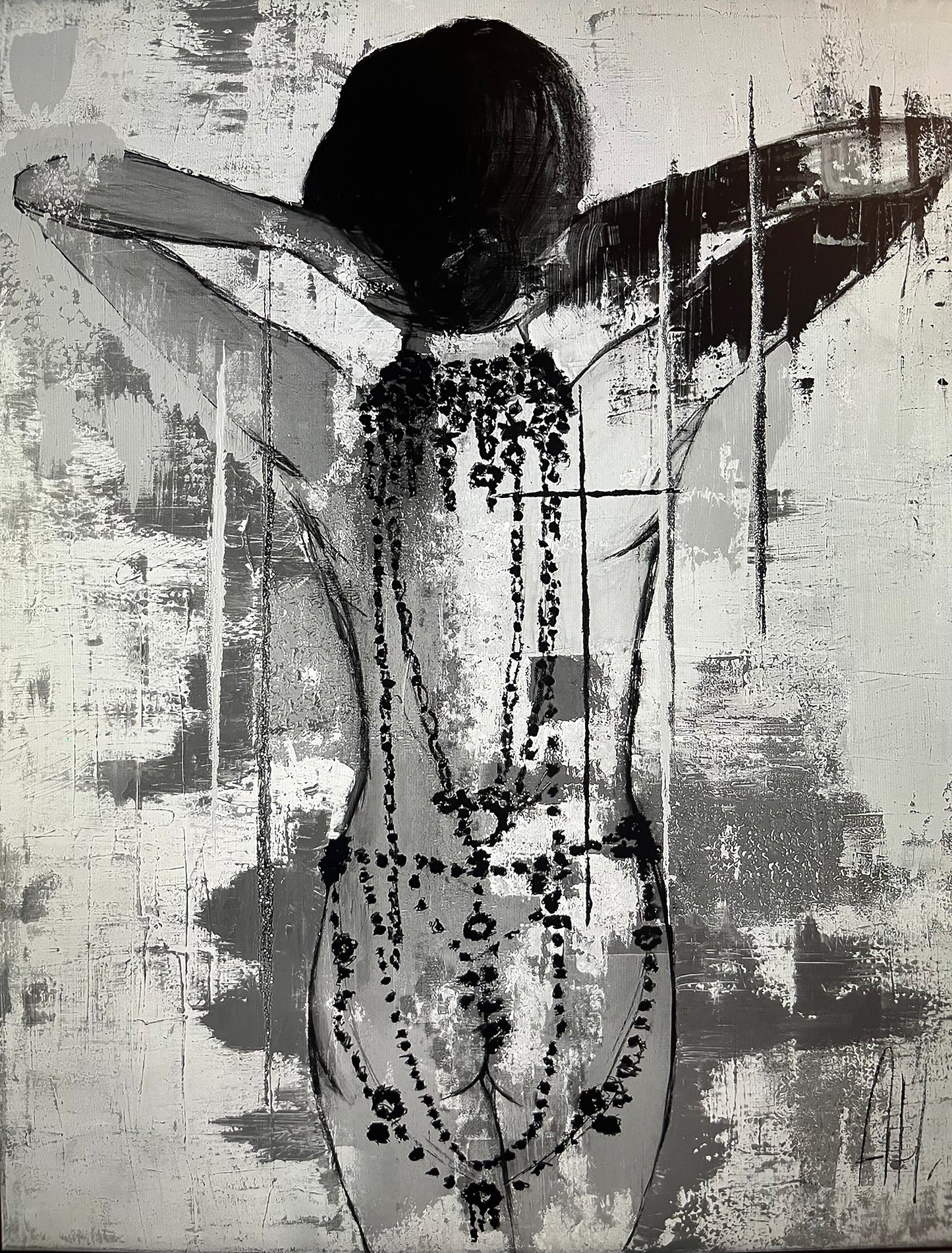 Plexiglas Fine Art   Dreams  Black