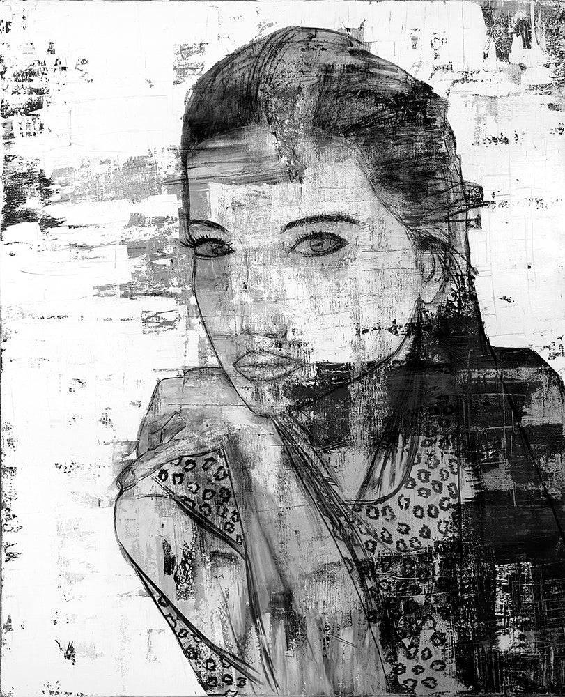 Plexiglas Fine Art Don't you remember Black & White
