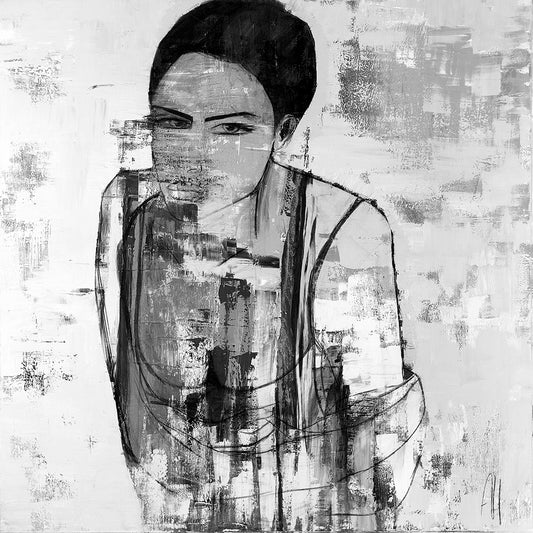 Plexiglas Fine Art Easy Black &White