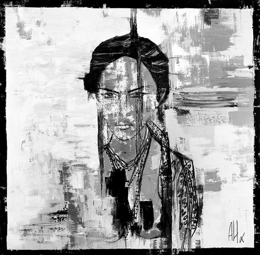 Plexibond Fine Art You & Me Black & White